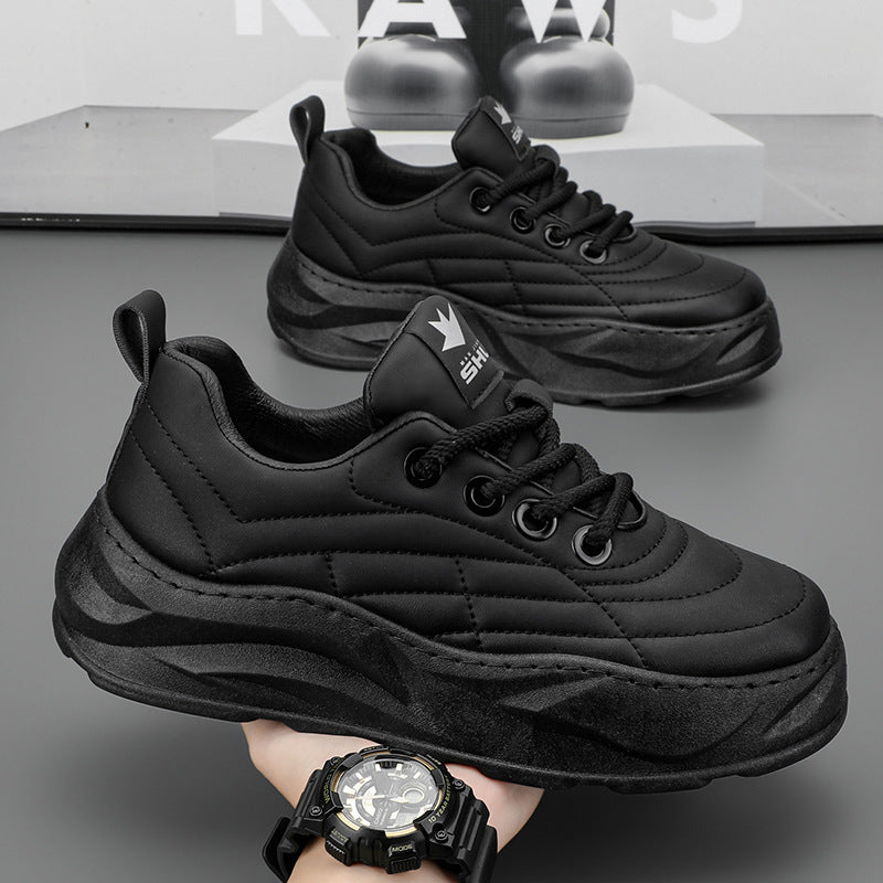 Ανδρικά Sneakers με Χοντρή Σόλα & Καπιτονέ Σχέδιο