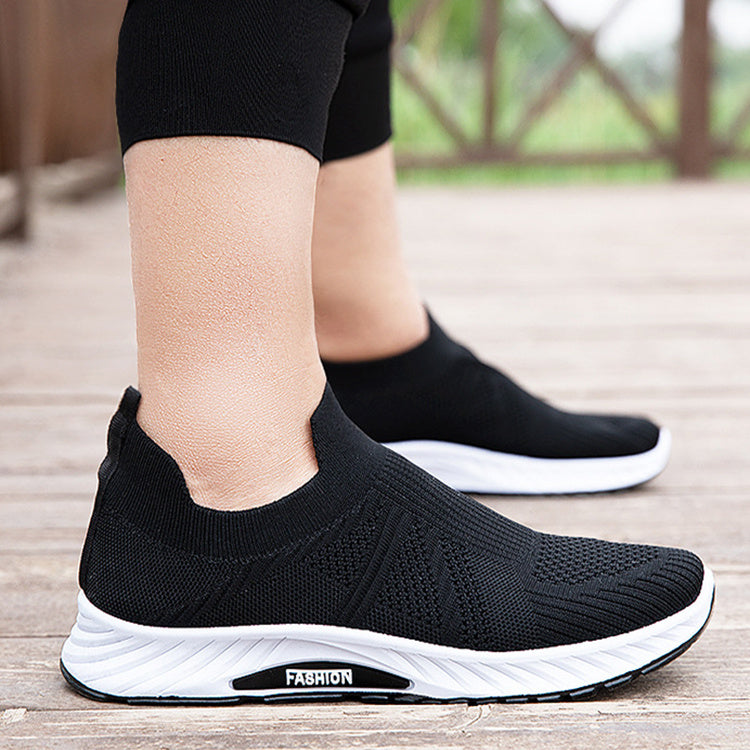 Ανδρικά Slip-On Παπούτσια με Πλεκτό Σχέδιο