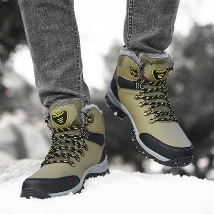 Ανδρικά Μποτάκια Outdoor με Ζεστή Επένδυση & Αντιολισθητική Σόλα