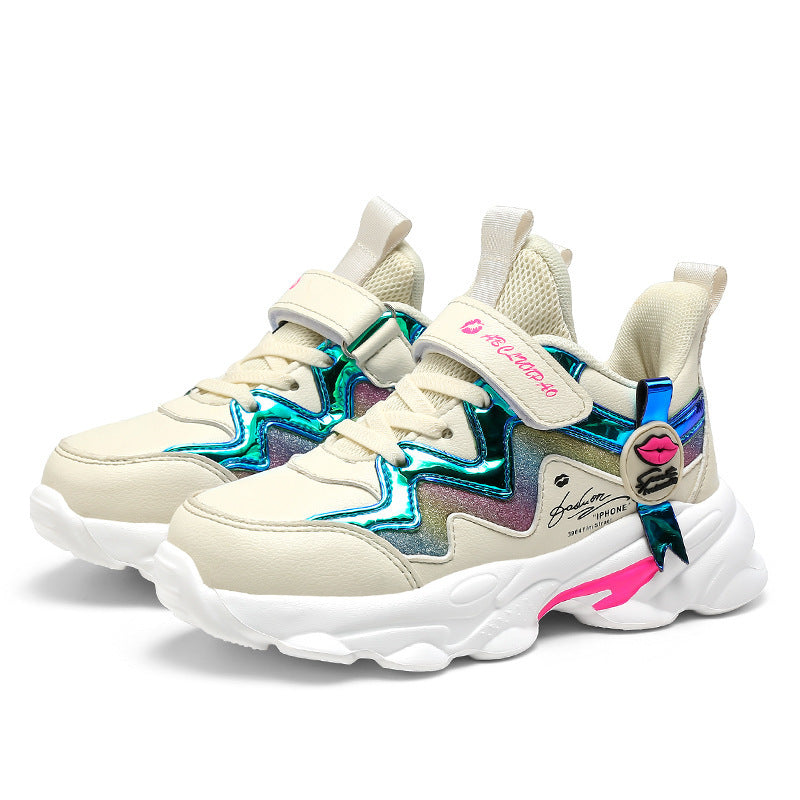 Sneakers με Διακοσμητικό Πλαϊνό & Ανάγλυφη Αφρώδη Σόλα