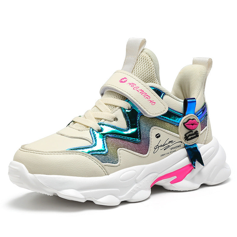 Sneakers με Διακοσμητικό Πλαϊνό & Ανάγλυφη Αφρώδη Σόλα