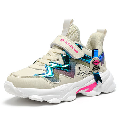 Sneakers με Διακοσμητικό Πλαϊνό & Ανάγλυφη Αφρώδη Σόλα