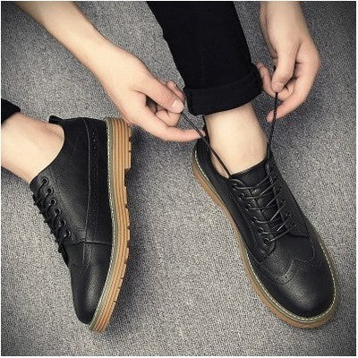 Ανδρικά Brogues με Casual Σόλα & Κλασικές Τρυπητές Λεπτομέρειες