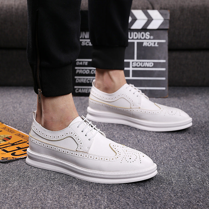 Ανδρικά Brogues με Ανάλαφρη Σόλα & Τρυπητό Σχέδιο