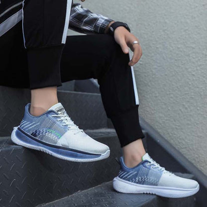 Ανδρικά Running Παπούτσια με Αερόσολα & Ανάγλυφο Πλέγμα