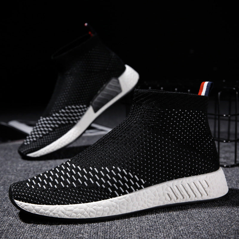 Ανδρικά Slip-On Υφασμάτινα Παπούτσια Ψηλού Σχεδιασμού