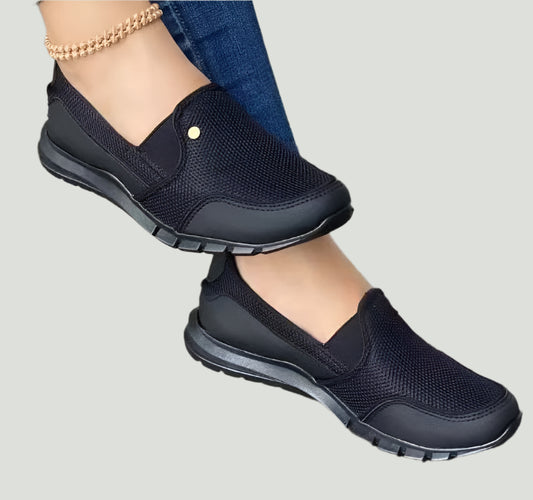 Γυναικεία Slip-On Ελαφριά Παπούτσια με Πλέγμα & Αντιολισθητική Σόλα