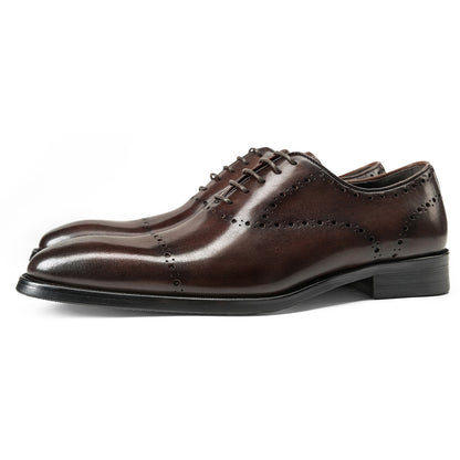 Ανδρικά Brogues Oxford με Διάτρητο Σχέδιο