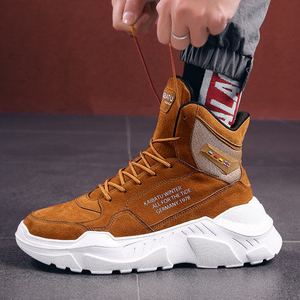 Ανδρικά Χειμερινά Sneakers με Chunky Σόλα & Υψηλό Κολάρο