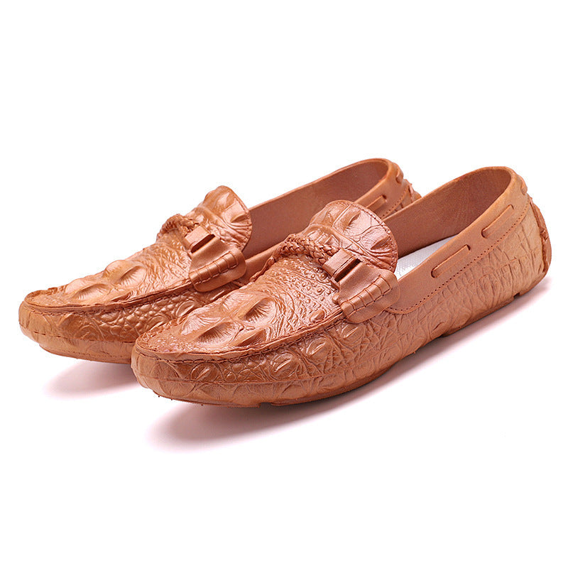 Ανδρικά Loafers με Ανάγλυφη Υφή & Εντυπωσιακό Σχέδιο