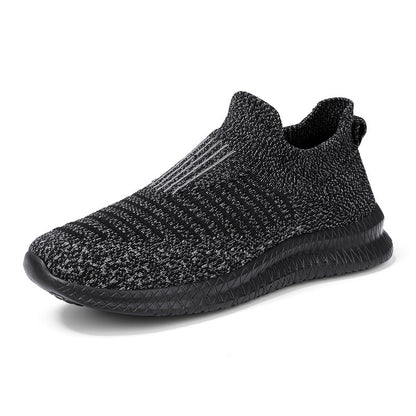 Ανδρικά Slip-On Παπούτσια Running με Ελαφρύ Πλέγμα