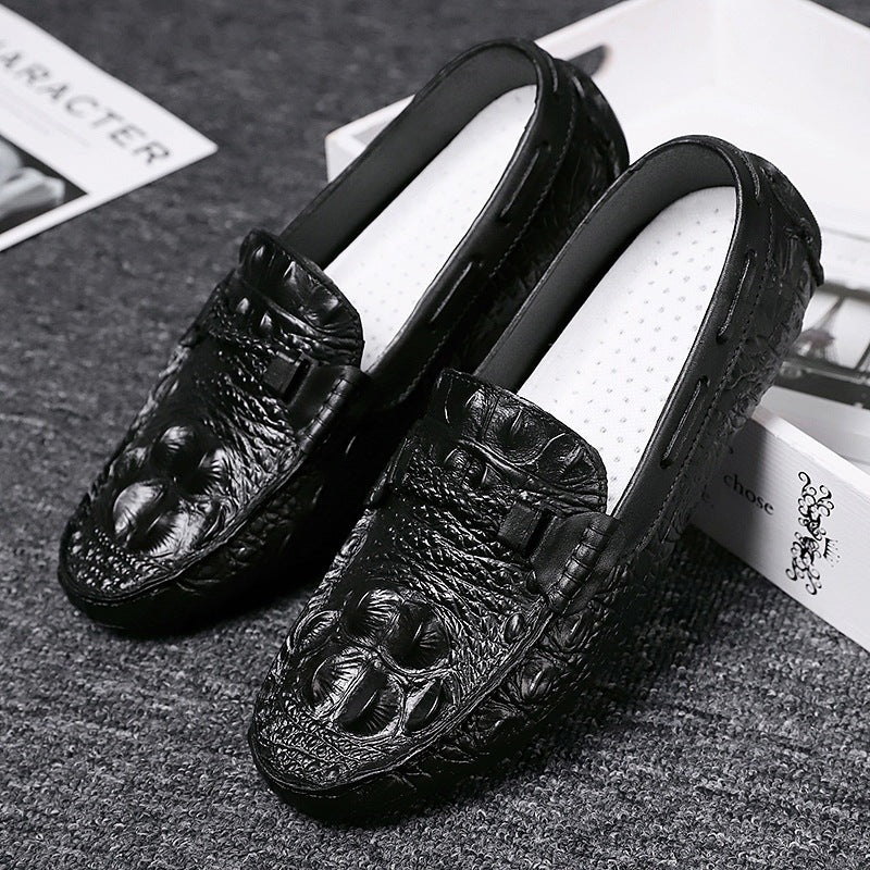 Ανδρικά Loafers με Ανάγλυφη Υφή & Εντυπωσιακό Σχέδιο