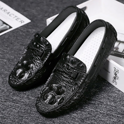 Ανδρικά Loafers με Ανάγλυφη Υφή & Εντυπωσιακό Σχέδιο