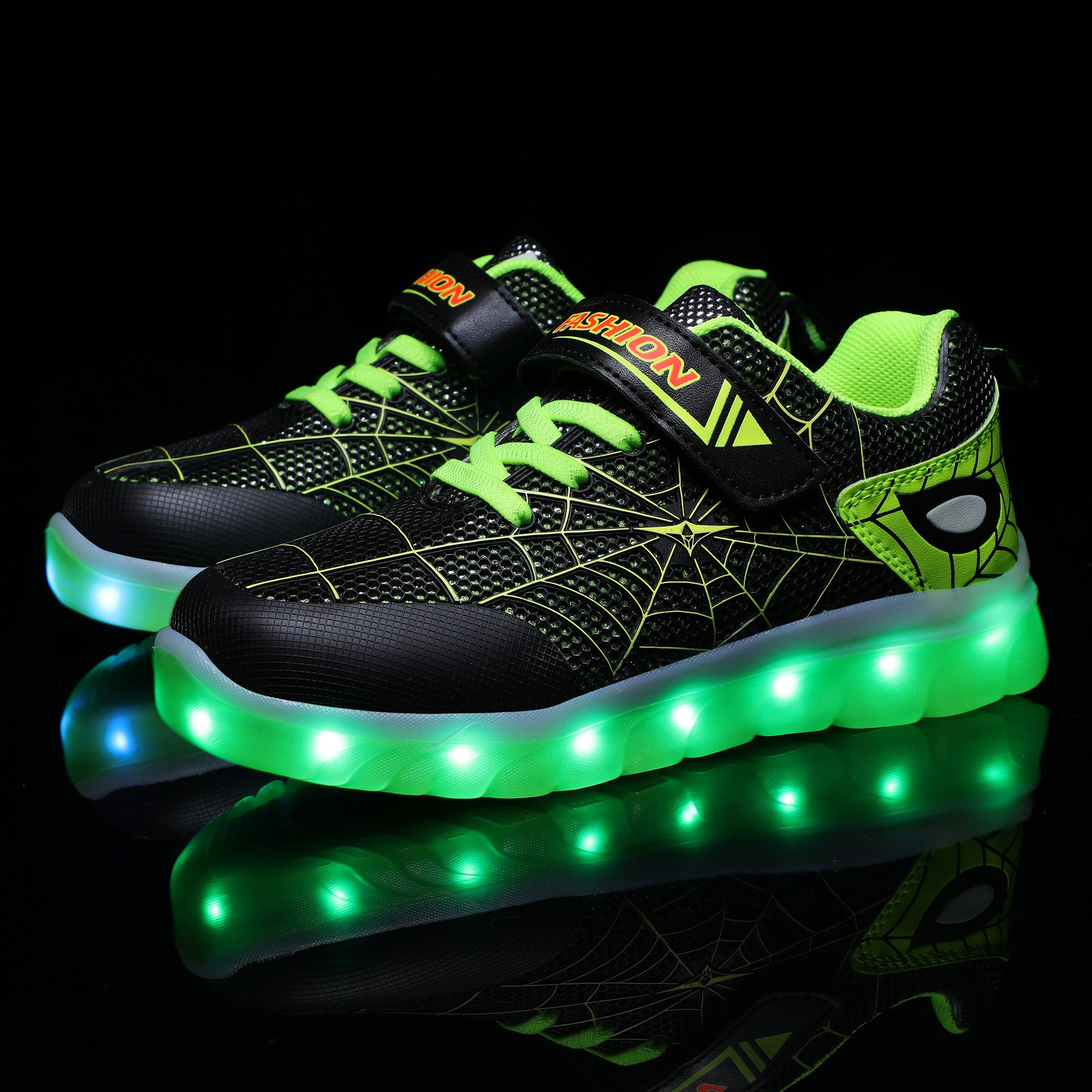 Sneakers με Φωτάκια  Σχέδιο Ιστό Αράχνης