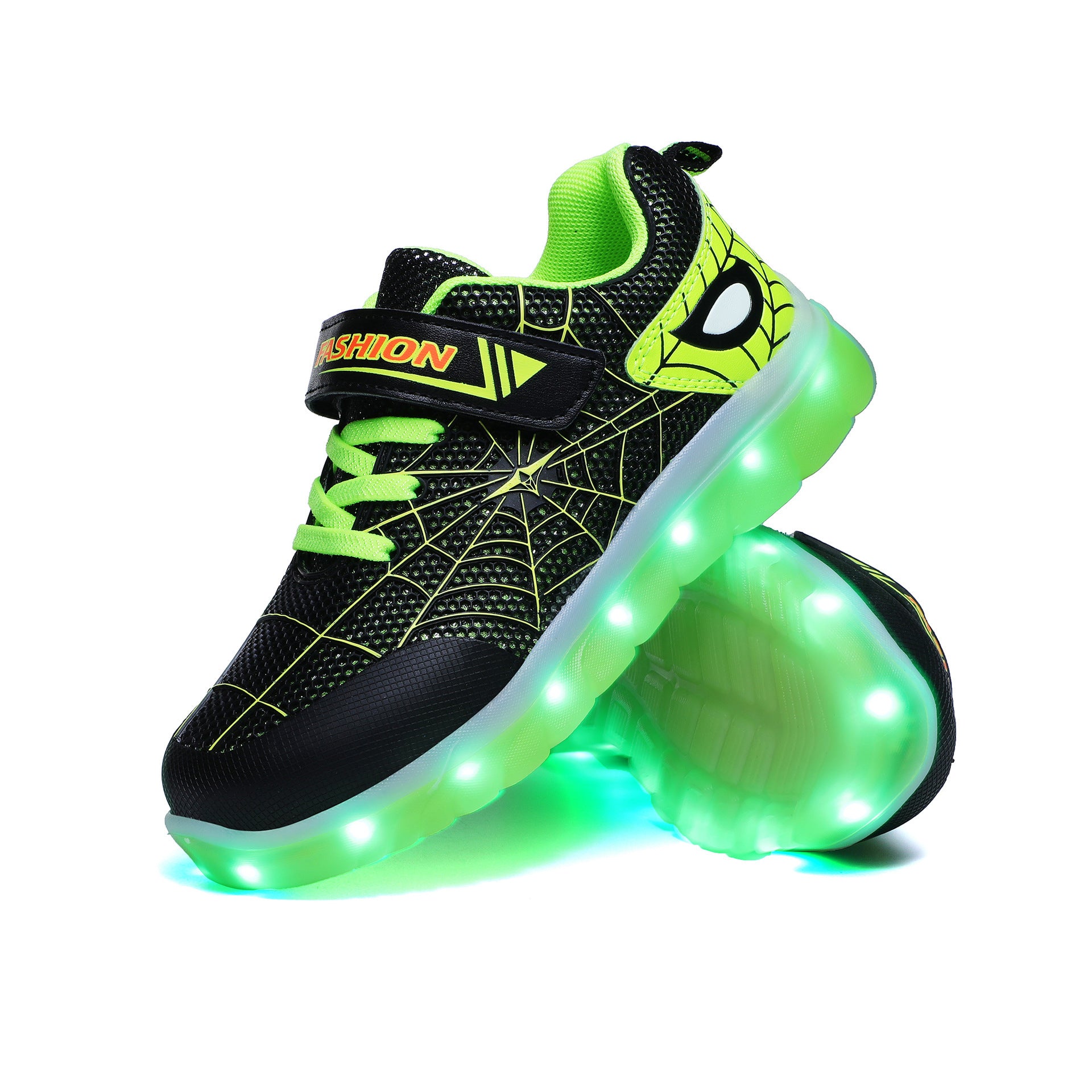 Sneakers με Φωτάκια  Σχέδιο Ιστό Αράχνης