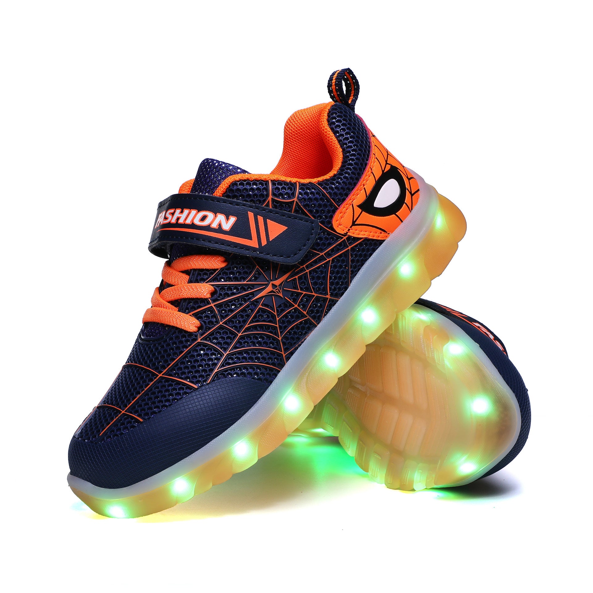 Sneakers με Φωτάκια  Σχέδιο Ιστό Αράχνης
