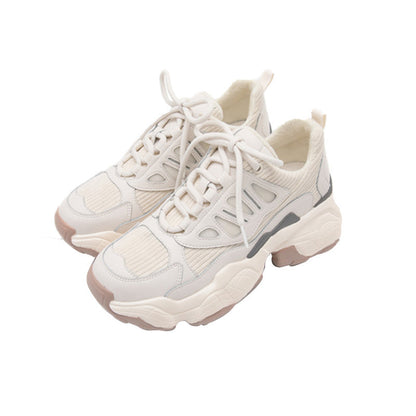 Γυναικεία Sneakers με Chunky Σόλα & Διακριτικές Λεπτομέρειες