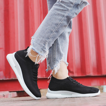 Πλεκτά Αθλητικά Sneakers με Ελαφρύ Σχέδιο