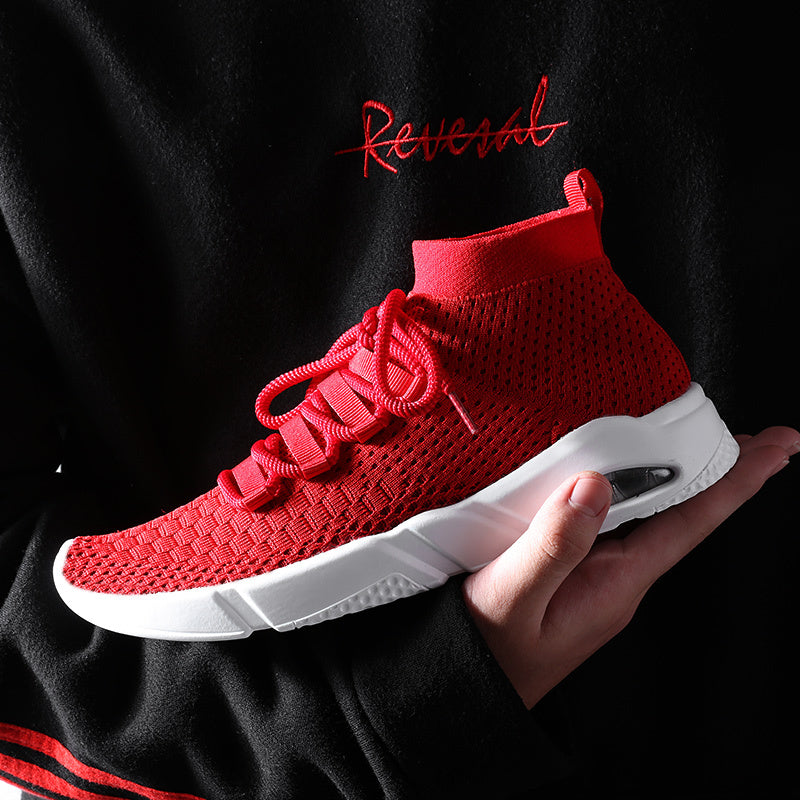 Ανδρικά Πλεκτά Sneakers με Αερόσολα