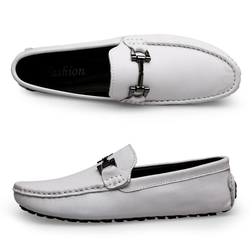 Ανδρικά Loafers με Μεταλλικό Διακοσμητικό & Καθημερινό Σχεδιασμό