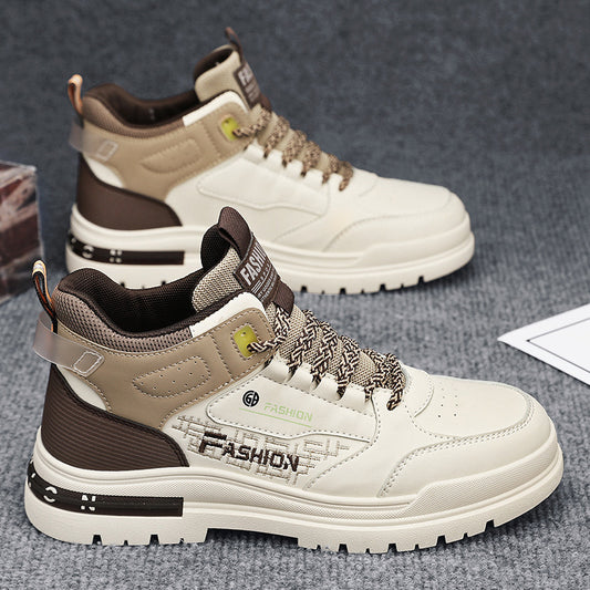 Ανδρικά Sneakers Street Style με Ενισχυμένη Σόλα