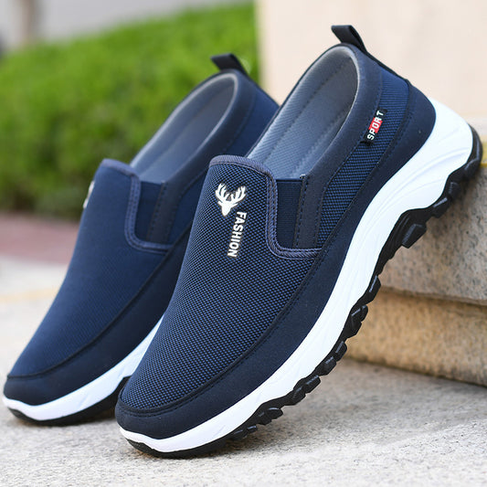 Slip-On Αθλητικά με Ενίσχυση & Ελαστικό Πίσω Μέρος