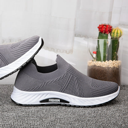 Ανδρικά Slip-On Παπούτσια με Πλεκτό Σχέδιο