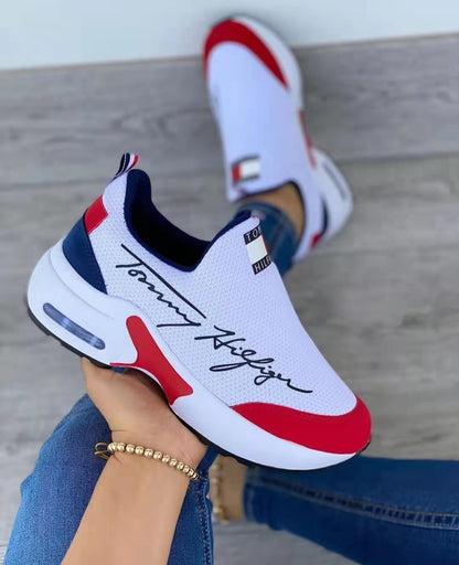 Γυναικεία Slip-On Παπούτσια με Αερόσολα & Σχέδιο Tommy Hilfiger
