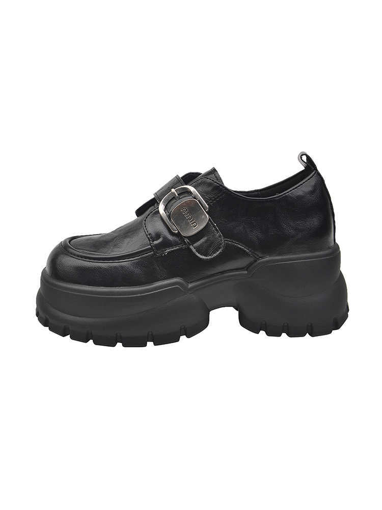 Loafers με Chunky Σόλα & Διακοσμητική Μεταλλική Αγκράφα