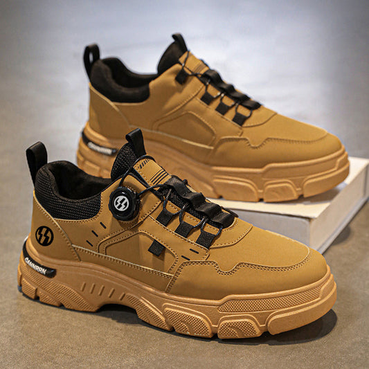 Ανδρικά Casual Sneakers με Ογκώδη Σόλα & Κλείσιμο με Καντράν