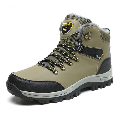 Ανδρικά Μποτάκια Outdoor με Ζεστή Επένδυση & Αντιολισθητική Σόλα