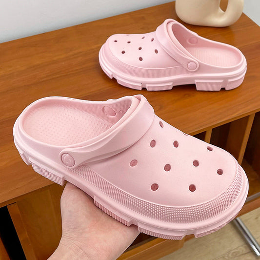 Γυναικεία Clogs με Λουράκι & Τρακτερωτή Σόλα