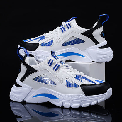 Chunky Sneakers με Δίχρωμες Λεπτομέρειες & Ανάγλυφη Σόλα
