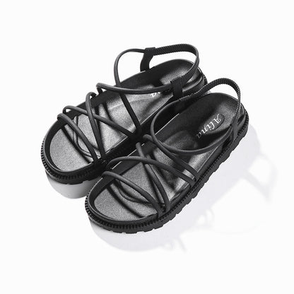 Σανδάλια Strappy με Λεπτά Λουράκια & Άνετο Πάτο
