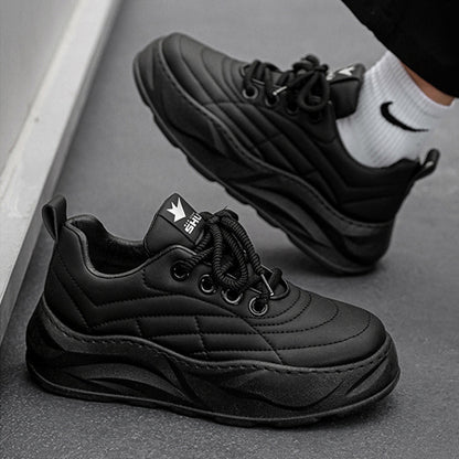 Ανδρικά Sneakers με Χοντρή Σόλα & Καπιτονέ Σχέδιο