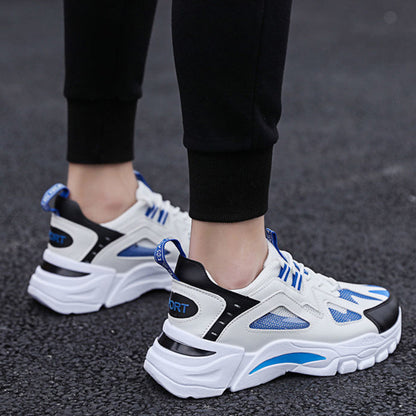 Chunky Sneakers με Δίχρωμες Λεπτομέρειες & Ανάγλυφη Σόλα