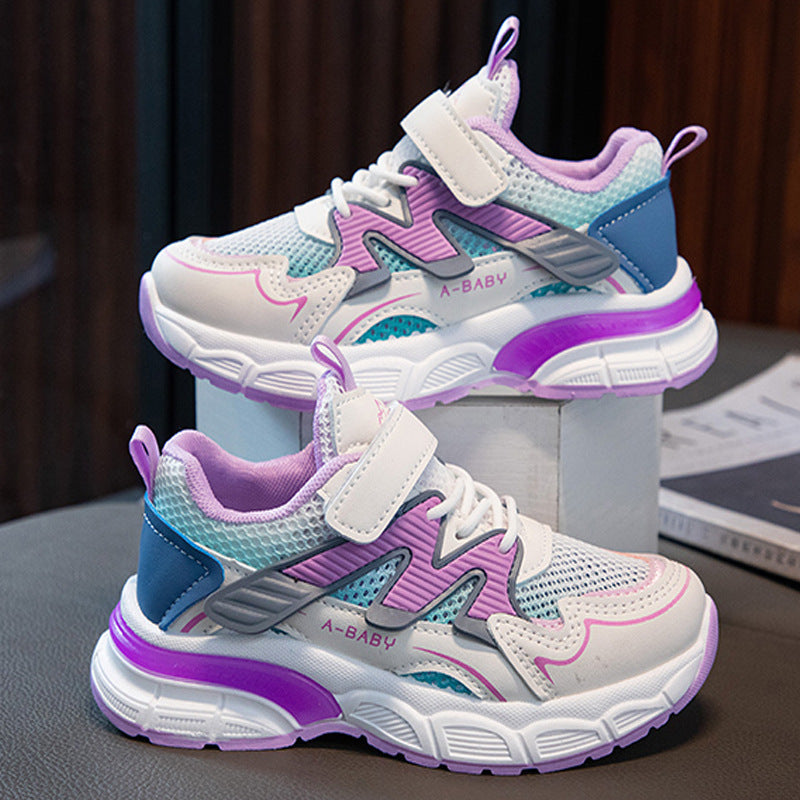 Sneakers με Πολύχρωμες Λεπτομέρειες & Ενισχυμένη Σόλα από Αφρώδες Υλικό