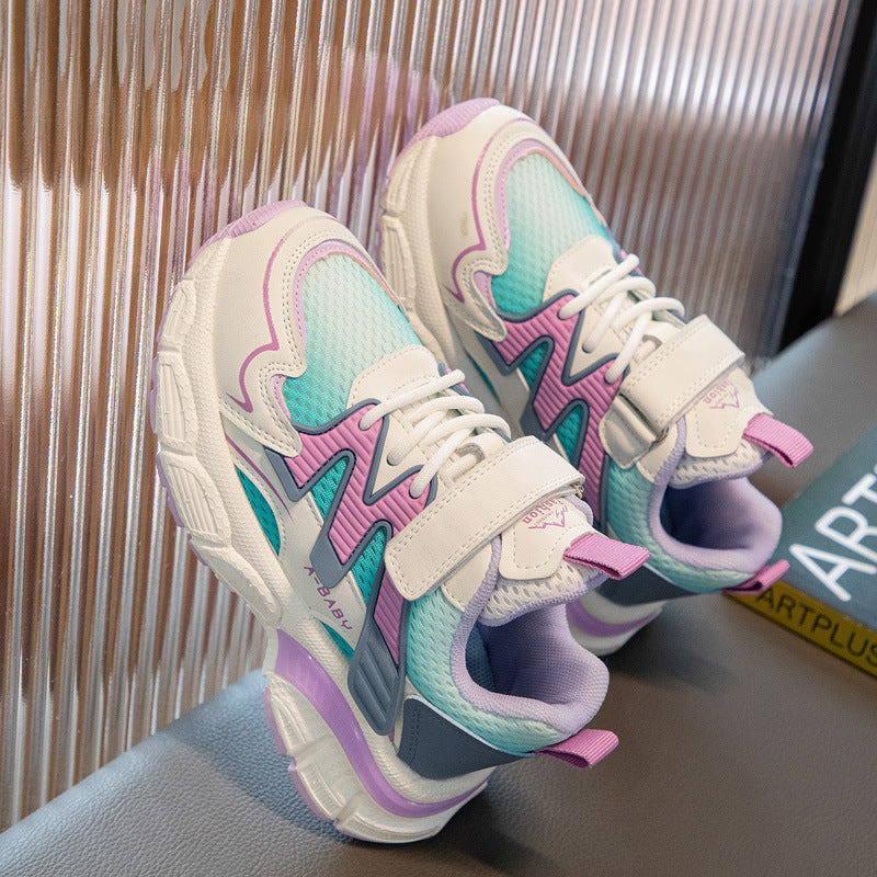 Sneakers με Πολύχρωμες Λεπτομέρειες & Ενισχυμένη Σόλα από Αφρώδες Υλικό