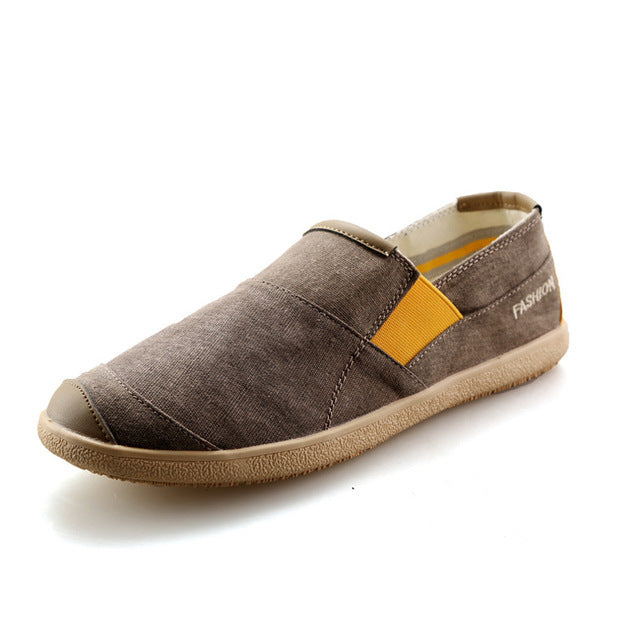 Ανδρικά Slip-On Εσπαντρίγιες με Χρωματιστά Panels