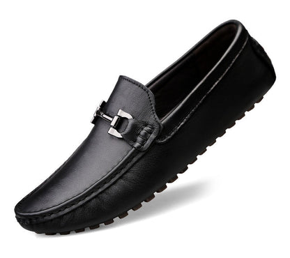 Ανδρικά Loafers με Μεταλλικό Διακοσμητικό & Καθημερινό Σχεδιασμό