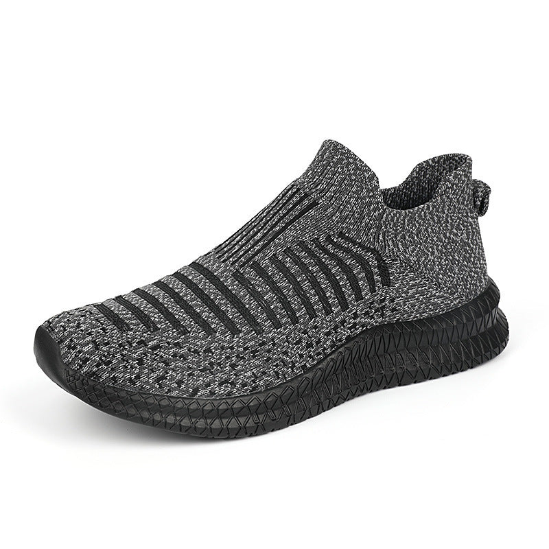 Ανδρικά Slip-On Παπούτσια Running με Ελαφρύ Πλέγμα