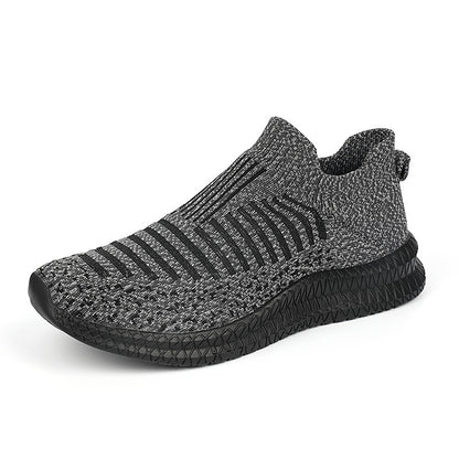 Ανδρικά Slip-On Παπούτσια Running με Ελαφρύ Πλέγμα