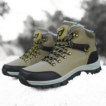 Ανδρικά Μποτάκια Outdoor με Ζεστή Επένδυση & Αντιολισθητική Σόλα